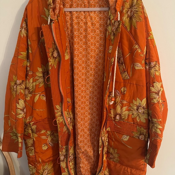 NWOT ANTHROPOLOGIE FREE PROPLE XL JACKET HOODED - Picture 3 of 7